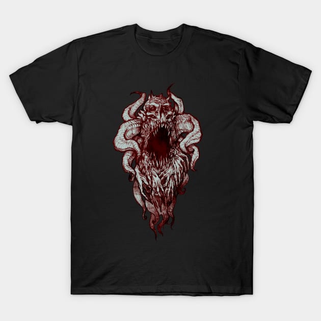 Lovecraft Grotesque T-Shirt by TentaclesAndTeeth